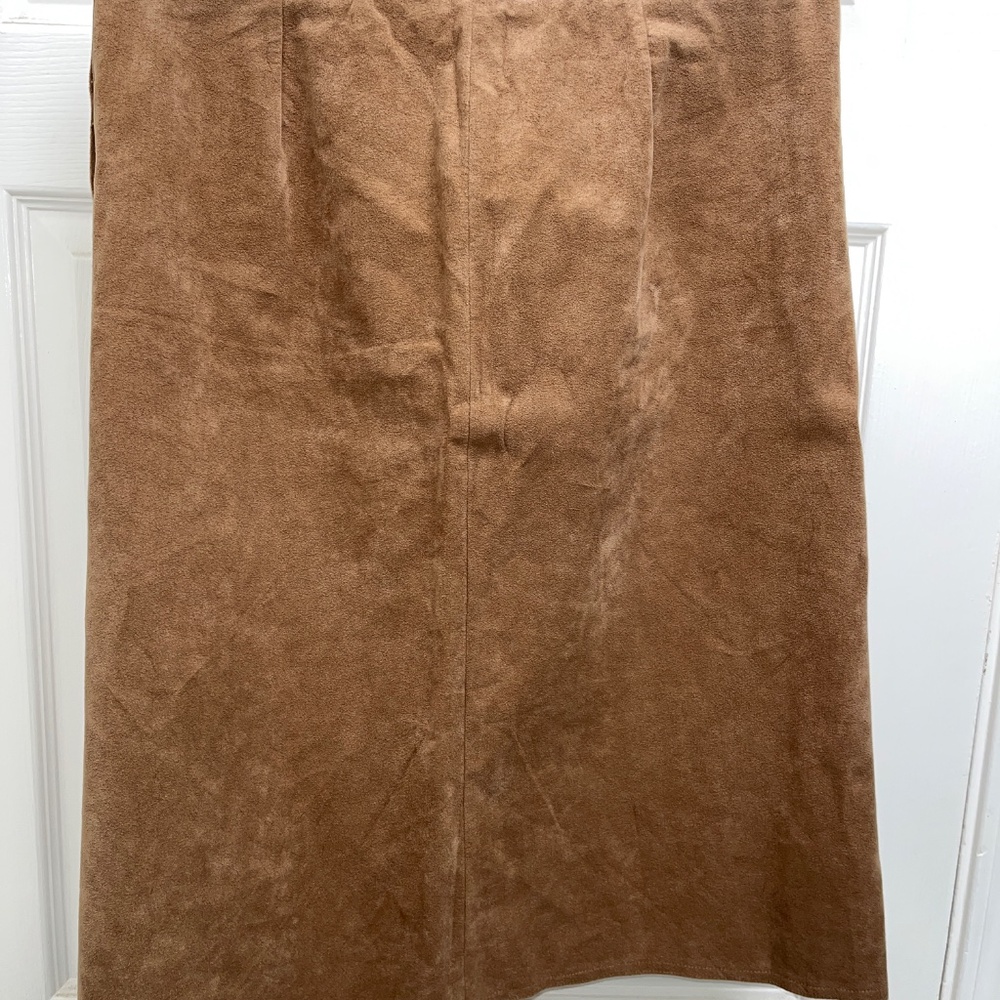 Women's Suede Skirt and Coat 10 - Picture 12 of 16